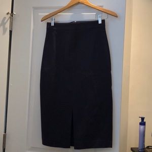 Banana Republic bi-Stretch Navy pencil skirt